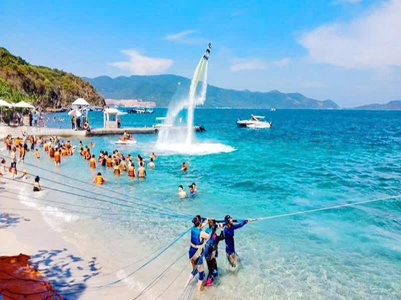 Tour 3 đảo Vip  Bãi Tranh – Làng Chài – Hòn Tằm ( chụp Súp + quay Flycam miễn phí )